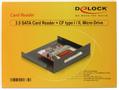 DELOCK Card Reader 3,5"""" SATA (91635)