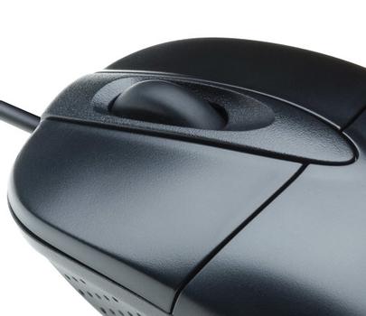 V7 MOUSE STANDARD USB OPTICAL 3 BUTTON WHEEL BLK/SIL OEM IN PERP (M30P10-7E)