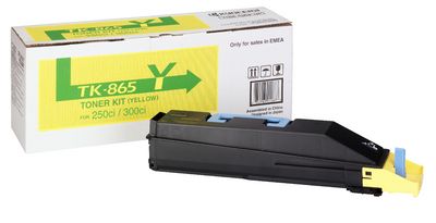 KYOCERA TK865Y cartridge yellow 12.000pages TASKalfa 250ci 300ci (TK-865Y)