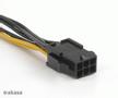 AKASA 6-Pin PCIe zu 8-Pin ATX12V - Adapter-Kabel (AK-CB051)