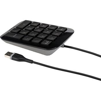TARGUS Numeric Keypad - Keypad - USB - grey, black (AKP10EU)