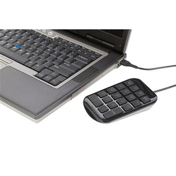 TARGUS Numeric Keypad - Keypad - USB - grey, black (AKP10EU)