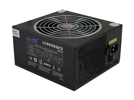 LC POWER PSU 650W LC6650GP3 V2 (LC6650GP3 V2.3)
