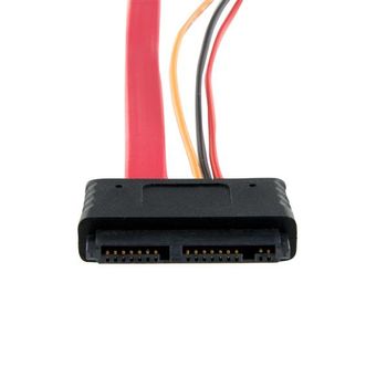 STARTECH 30cm Micro SATA to SATA with SATA Power Adapter Cable (MCSATAF12S)