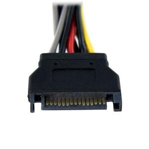 STARTECH SATA Power Y Splitter Cable Adapter - M/F - power splitter - 15.2 cm (PYO2SATA)