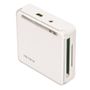 ICIDU USB 2.0 HUB & Reader, White (252937)