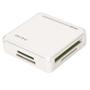 ICIDU USB 2.0 HUB & Reader, White (252937)