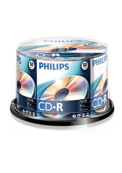 PHILIPS 700MB / 80min 52x CD-R (CR7D5NB50/00)