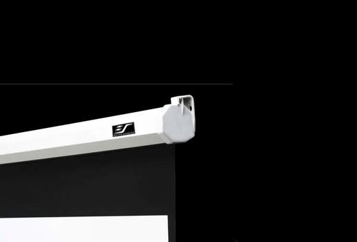 ELITE SCREENS M99NWS1 H:178CM X B:178CM 1:1 Manual Pull Down Projector Screen 1.1 Format Black (M99UWS1)