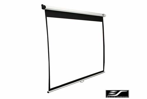 ELITE SCREENS M99NWS1 H:178CM X B:178CM 1:1 Manual Pull Down Projector Screen 1.1 Format Black (M99UWS1)