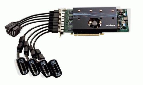 MATROX VIDEO CARD M9188 PCIE16 MULTIDISPLAY MONITORING OCTAL GRAPHICS CARD RTL (M9188-E2048F)