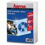 HAMA 1x10 DVD-Leerhülle Slim Transparent 50% Platzersp. 83890 (83890)