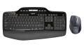LOGITECH MK710 Wireless Desktop - US - Tastatur & Mus sæt - Amerikansk engelsk - Sort
