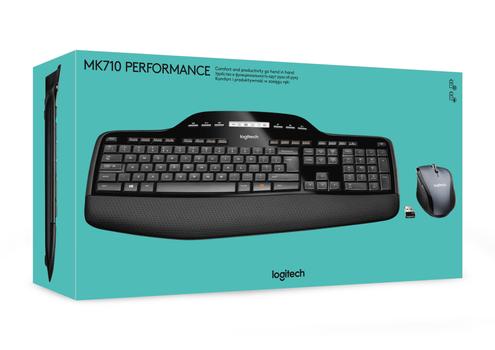 LOGITECH MK710 WIRELESS DESKTOP - US INT . WRLS (920-002442)