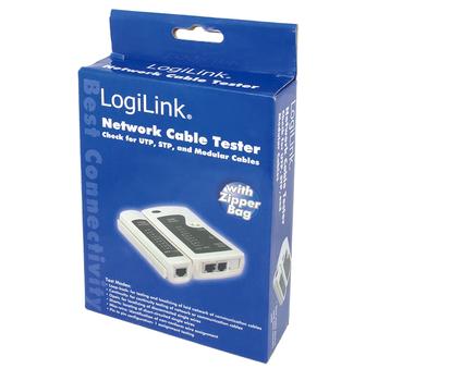 LOGILINK cabletester Netwerk RJ45/ RJ12/  (WZ0010)