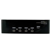 STARTECH 4 Port DVI VGA Dual Monitor KVM Switch USB with Audio & USB 2.0 Hub