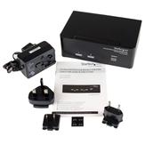 StarTech 2 Port KVM Switch - DVI and VGA w/ Audio and USB 2.0 Hub - Dual Monitor / Display / Screen KVM Switch - DVI VGA (SV231DDVDUA) - KVM / lyd / USB-svitsj - 2 porter (SV231DDVDUA)