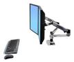 ERGOTRON LX Dual Side by Side Arm Desk Mount PolishedAluminium NS (45 245 026)