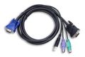 LONGSHINE KVM Kabel Longshine LCS-KC4-3