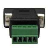 StarTech RS422 RS485 Serial DB9 to Terminal Block Adapter - Serial adapter - 5 pin terminal block to DB-9 (M) - black - DB92422 - seriell adapter - 5-pins terminalblokk til DB-9 (DB92422)