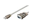 MICROCONNECT USB2.0 - Serial DB9 M-M, 1,8m