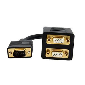 STARTECH 30cm VGA to 2x VGA Video Splitter Cable ? M/F	 (VGASPL1VV)