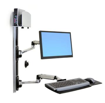ERGOTRON LX Wall Mount LCD Keyboard arm (45-247-026 $DEL)