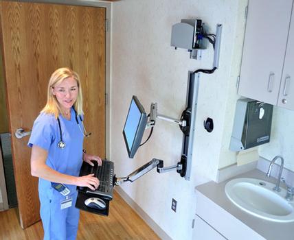 ERGOTRON LX Wall Mount LCD Keyboard arm (45-247-026 $DEL)