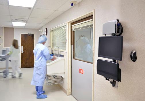 Ergotron LX Wall Mount System monteringssett - Patented Constant Force Technology - for LCD-skjerm / tastatur / mus / CPU - polert aluminium (45-247-026)