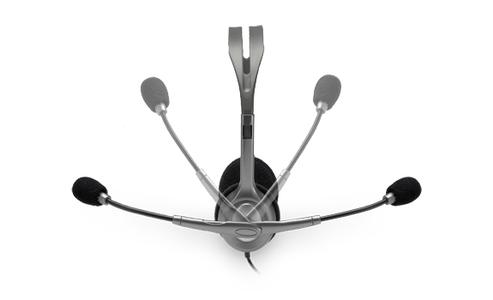 LOGITECH H110 Stereo Headset - Grey (981-000271)