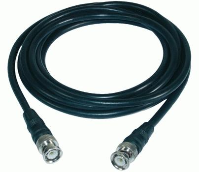 ABUS BNC 10m, Han/han, Sort, 200 x 295 x 30 mm - (Fjernlager - levering  2-4 døgn!!) (TVAC40040)