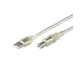 MICROCONNECT USB2.0  A-B 0,5m M-M (USBAB05T)