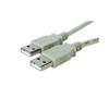 MICROCONNECT USB2.0 A-A 1m M-M, Grey