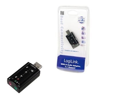 LOGILINK USB-A Audio Adapter 7.1 Sound (UA0078)
