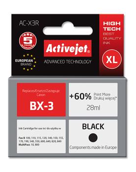 ACTIVEJET TIN ACTIVEJET AC-X3R Refill für Canon BX-3 black (EXPACJACA0025 $DEL)