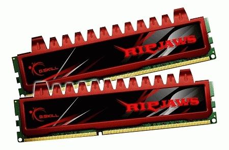 G.SKILL 8GB  DDR3 PC3-12800 1600MHz Ripjaw Series (9-9-9-24) Dual Channel kit for Intel LGA1156/ AM3 (F3-12800CL9D-8GBRL)