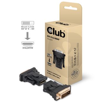 CLUB 3D DVI-HDMI ADAP. FOR ALL CARDS (CAA-DMD>HFD3)