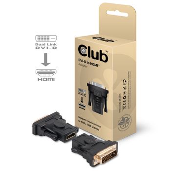 CLUB 3D DVI -> HDMI adapter til AMD HD serien (CAA-DMD>HFD3)