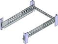 ORIGIN STORAGE IFI Universal Rack Rails 2U max 34 kg Monteringsdybde 254 - 806 mm