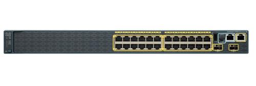 CISCO Catalyst 2960S 24 GigE, 2 x 10G SFP+ LAN Base (WS-C2960S-24TD-L)