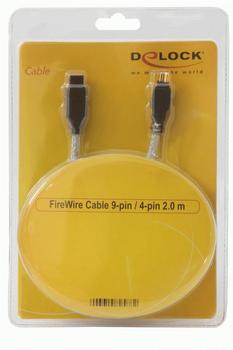 DELOCK - IEEE 1394 cable - 9 pin FireWire 800 (M) (82589)