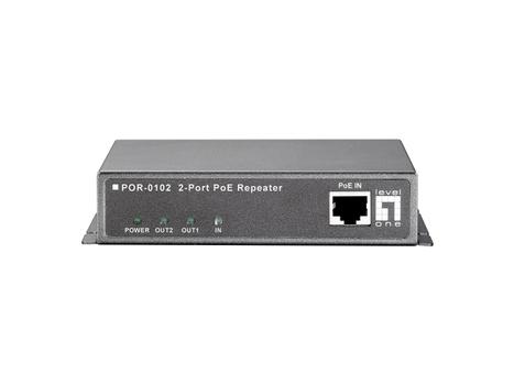 LEVELONE 2-PORT POE REPEATER .                                IN CPNT (POR-0102)
