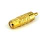 STARTECH RCA to F Type Coaxial Adapter M/F (RCACOAXMF)