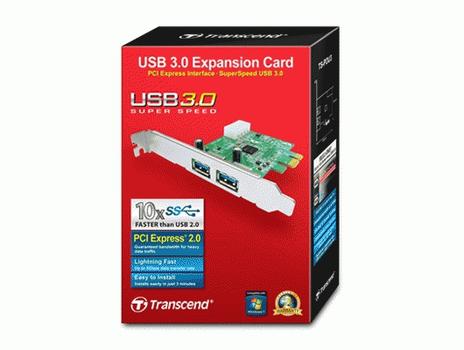 TRANSCEND 2-Port USB 3.0 PCI-E Card (TS-PDU3)