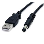 STARTECH USB to 5.5mm Power Cable - Type M Barrel - 91cm