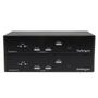 STARTECH USB DVI KVM Console Extender w/ Serial & Audio Over MM Fiber - 2km (SV565FXDUSA)