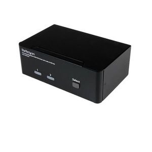 STARTECH 2 Port Dual DisplayPort USB KVM Switch with Audio & USB 2.0 Hub	 (SV231DPDDUA)
