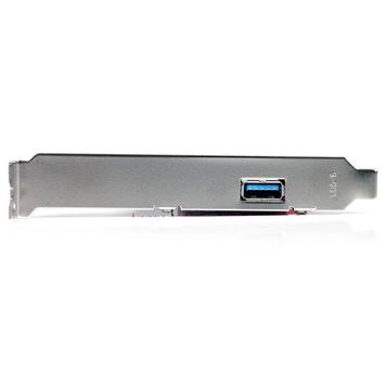 StarTech 2 port PCI Express SuperSpeed USB 3.0 Card with UASP Support - 1 Internal 1 External - Dual Port PCIe USB 3.0 Adapter (PEXUSB3S11) - USB-adapter - PCIe 2.0 - 2 porter (PEXUSB3S11)