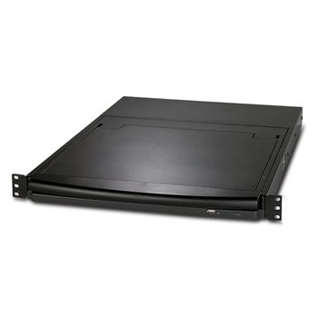 APC 17 inch Rack LCD Console with Integrated 16 Port Analog KVM Switch (AP5816)