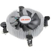 AKASA AK-CCE-7106HP CPU Kjøler Socket 775/1156, 600~3000 RPM, 33.50 CFM, 18.9 ~31.9  dBA, 4-pin